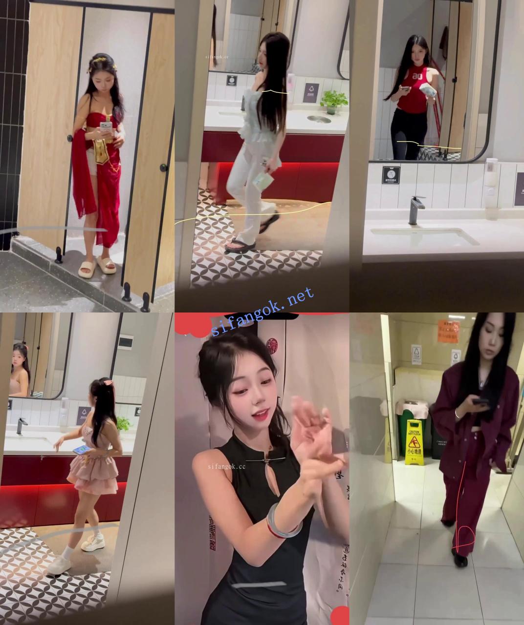 ❤️【厕拍】闯拍打灯 极品主播小姐姐 1