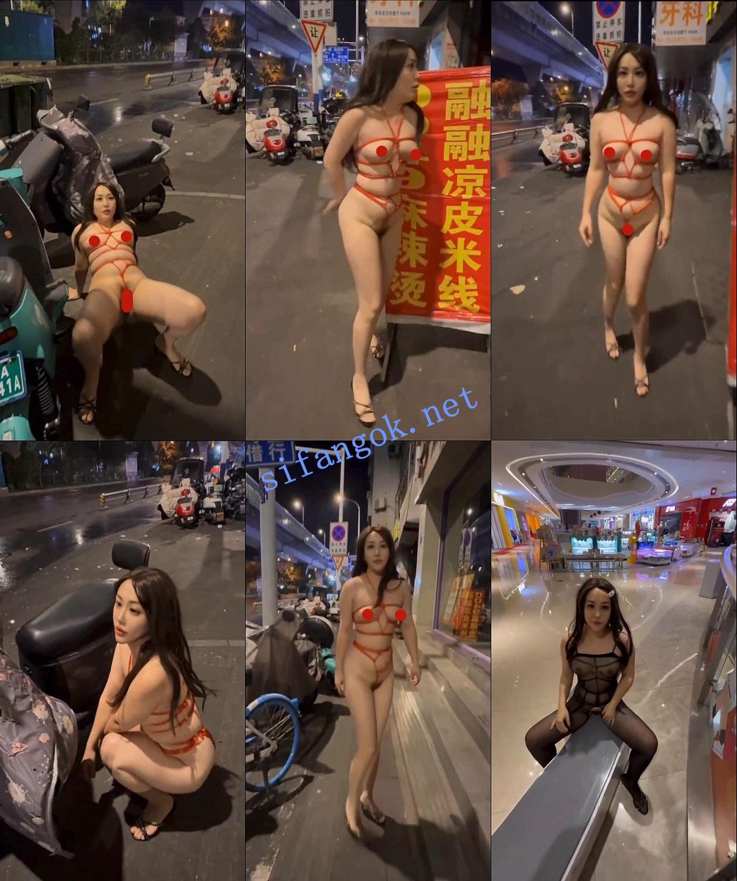 ❤️【阿罗拉】户外露出博主 不惧走光调戏路人疯狂露出 4