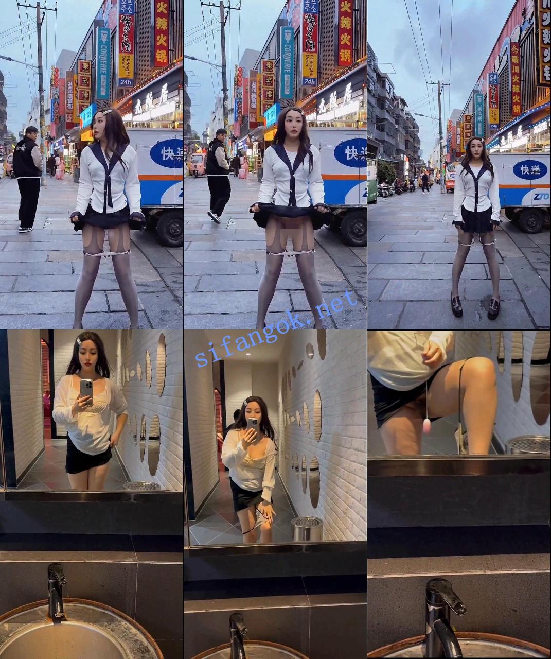 ❤️【阿罗拉】户外露出博主 不惧走光调戏路人疯狂露出 3