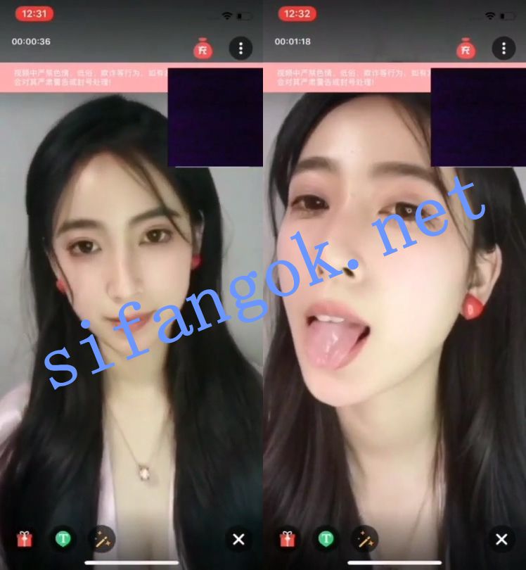 知聊曾经的口交诱惑热门主播-依一 平台及私下道具口交自慰 1