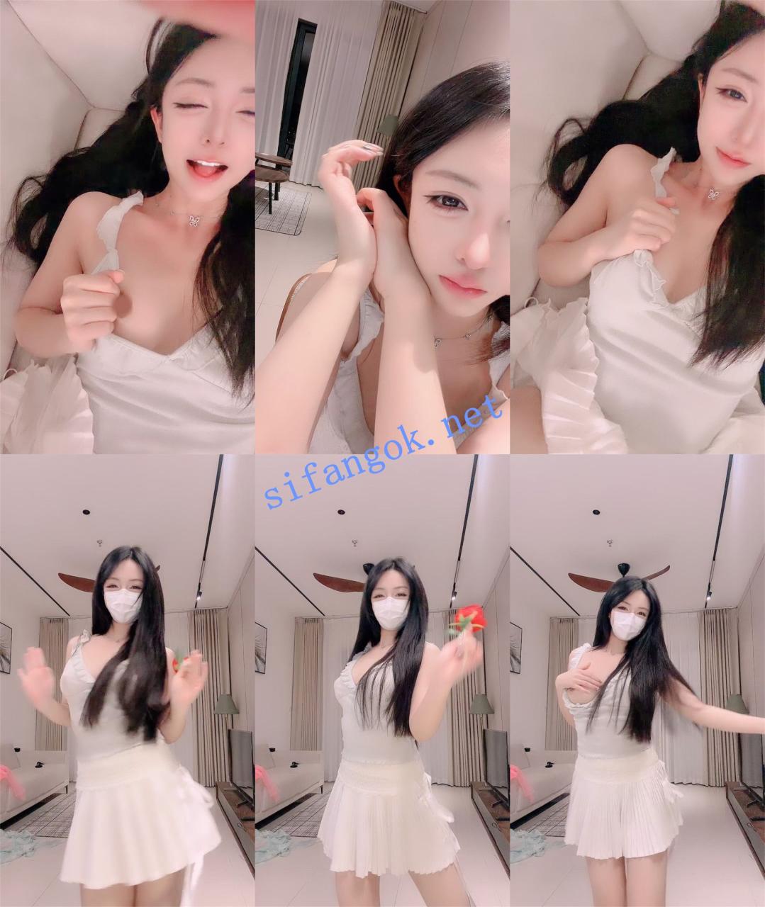 网红脸女神！超级漂亮啊~【鹅美美】潮流脱衣舞！道具自慰~ 2