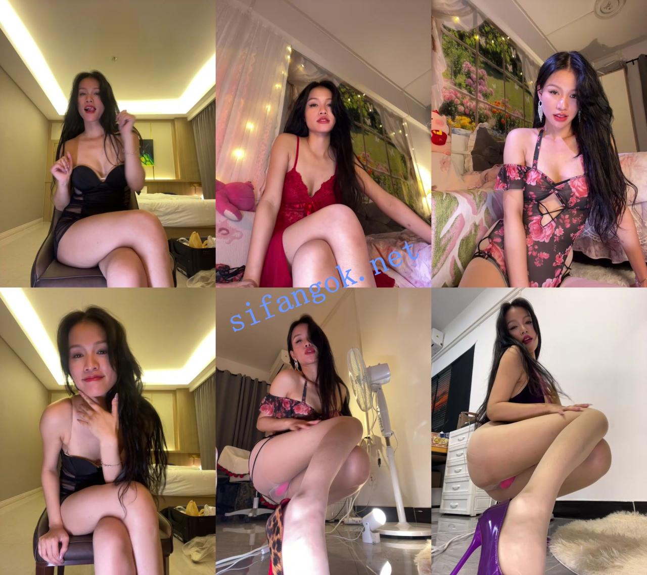 ☑️推荐！丝袜御姐~超骚~超性感~【sharony_x】道具~白浆直流~ 1