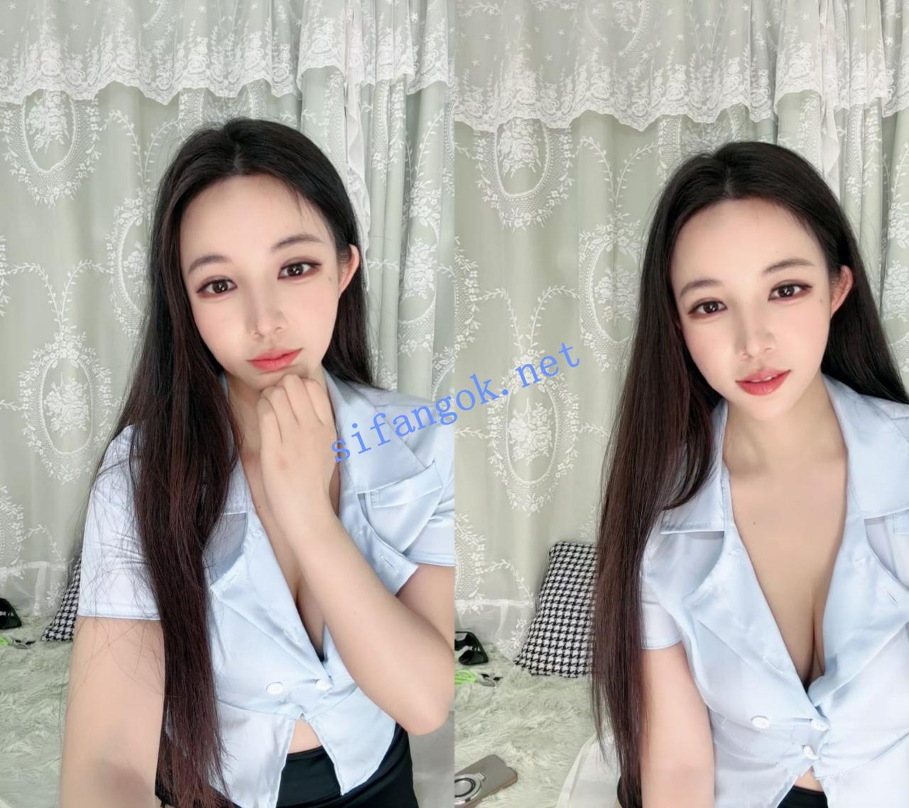 ██气质白领下海！【白诗湿】大奶开档黑丝自慰淫水很多 1