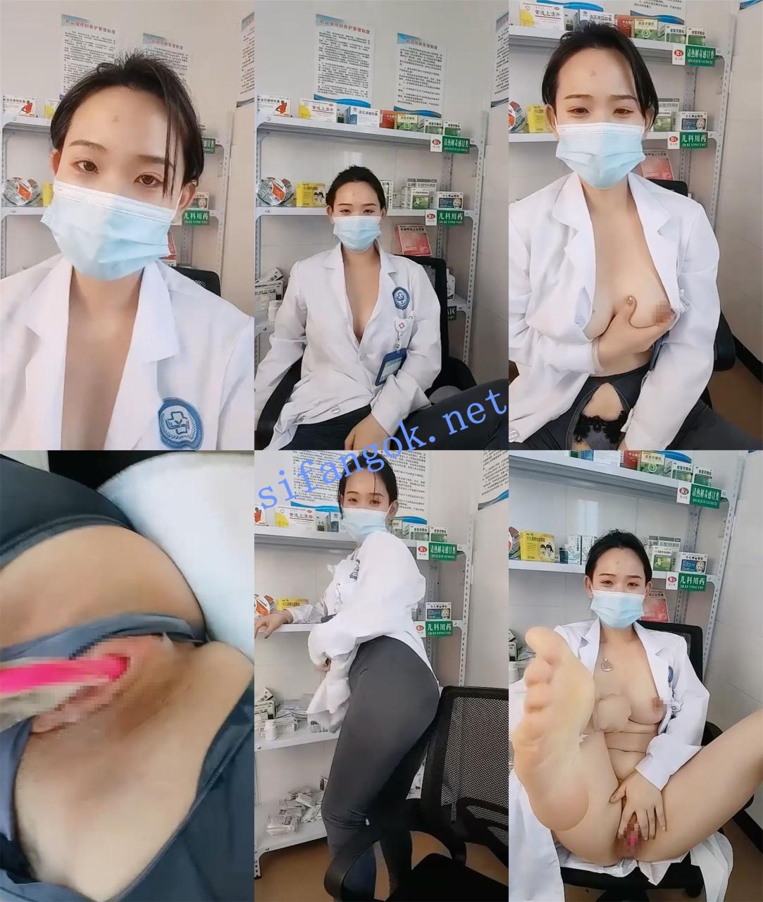 √藏在医院里的豪乳荡妇~【湾湾】医院药库自慰 喷水冒浆~3 1