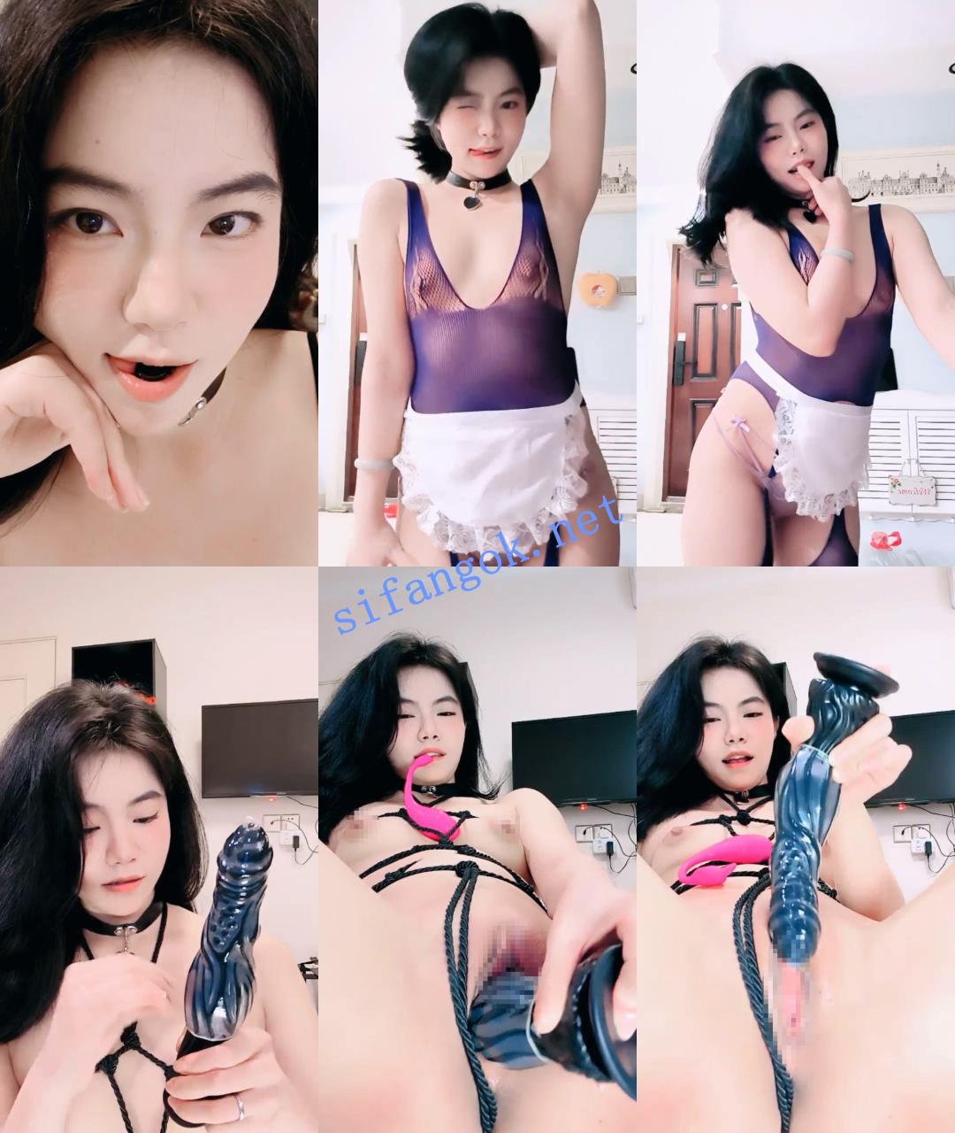 √清纯甜美 好迷人~【小猫用户】花瓣美穴^^异性巨物插屄！3 2