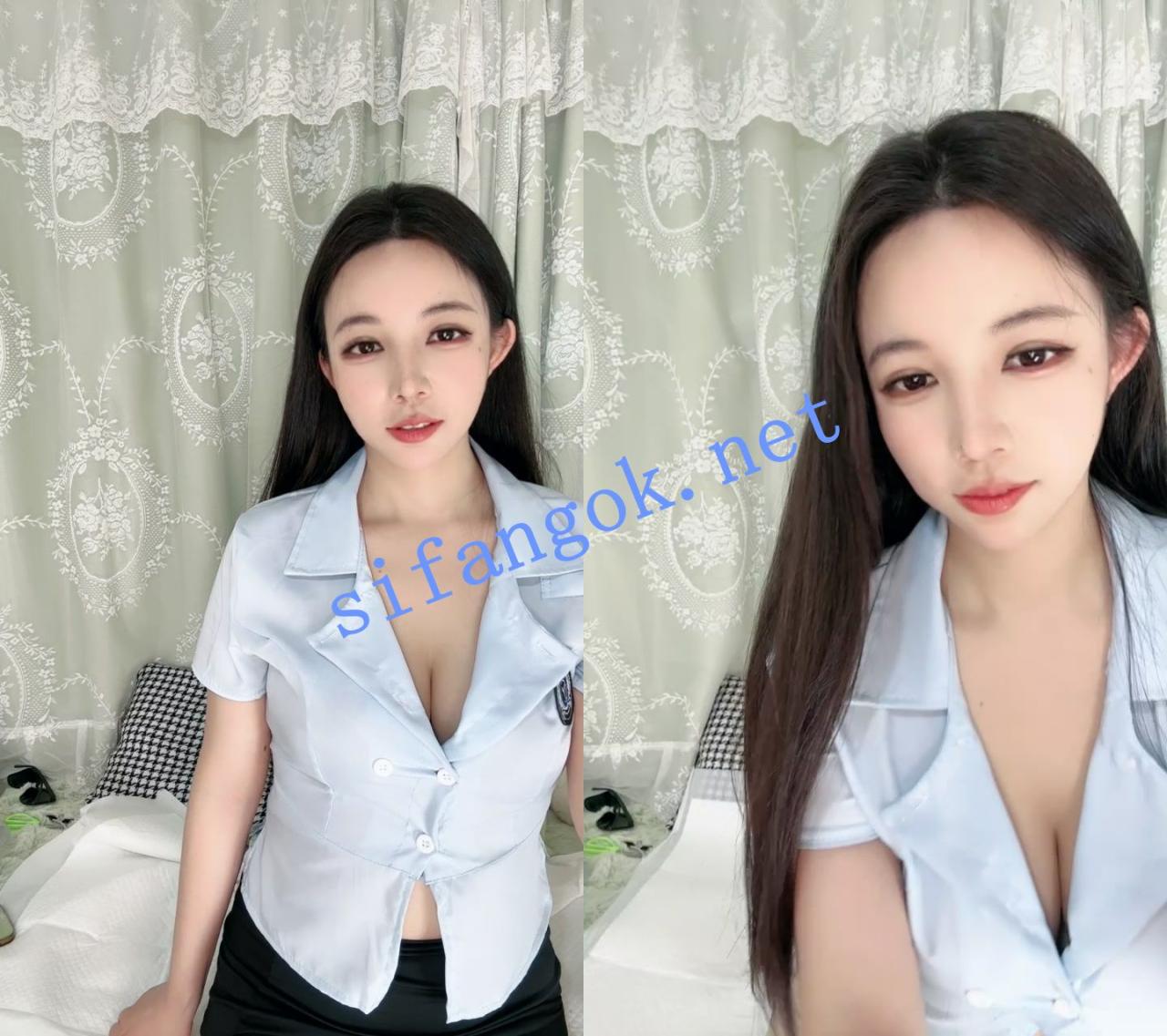 ██气质白领下海！【白诗湿】大奶开档黑丝自慰淫水很多 2