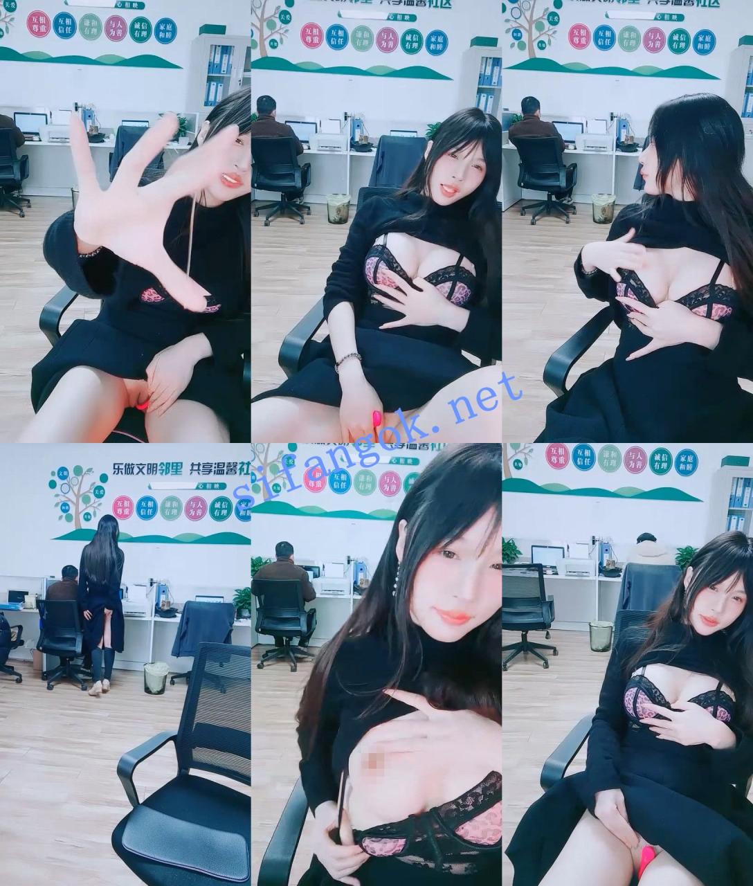 ♆♆【晚安樊樊】颜值白领~! 上班偷播~背对同事~真空跳蛋~16 1