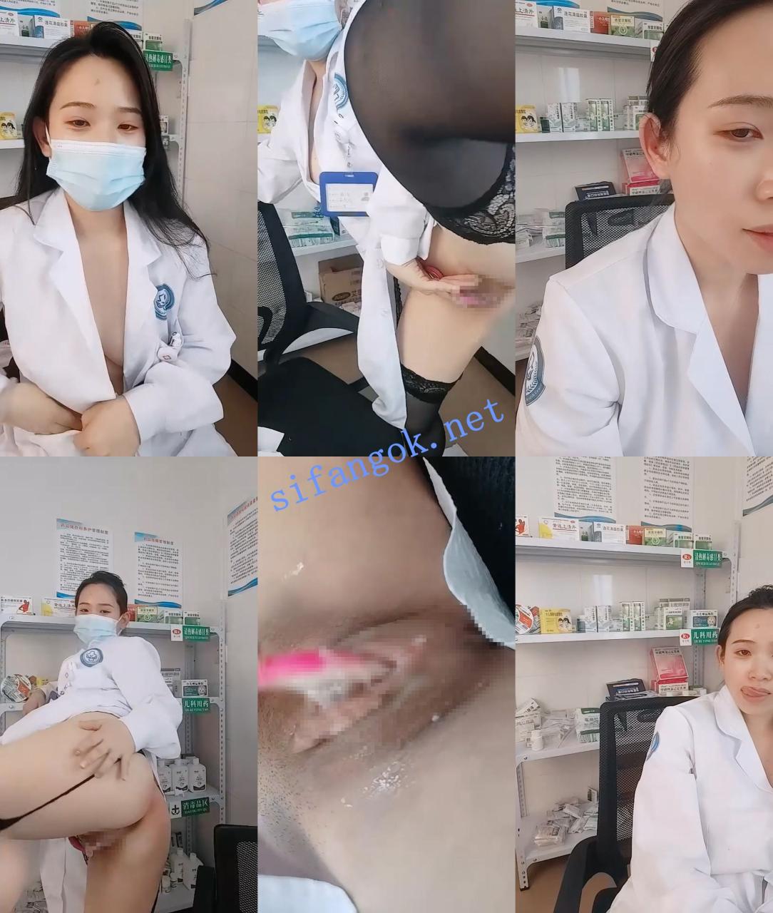 √藏在医院里的豪乳荡妇~【湾湾】医院药库自慰 喷水冒浆~3 3