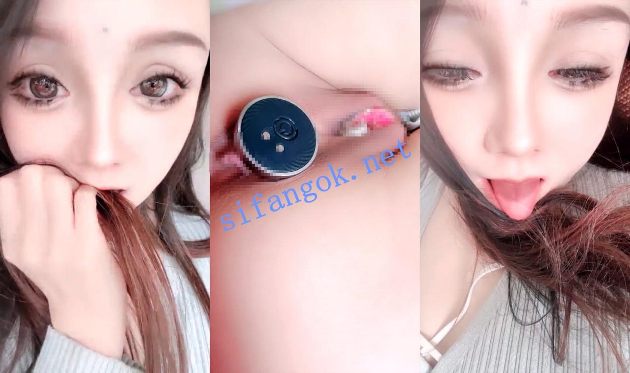 ＄非主流萝莉妹！【湿学生丫丫】溜光白虎逼~肛塞 跳蛋自慰 7