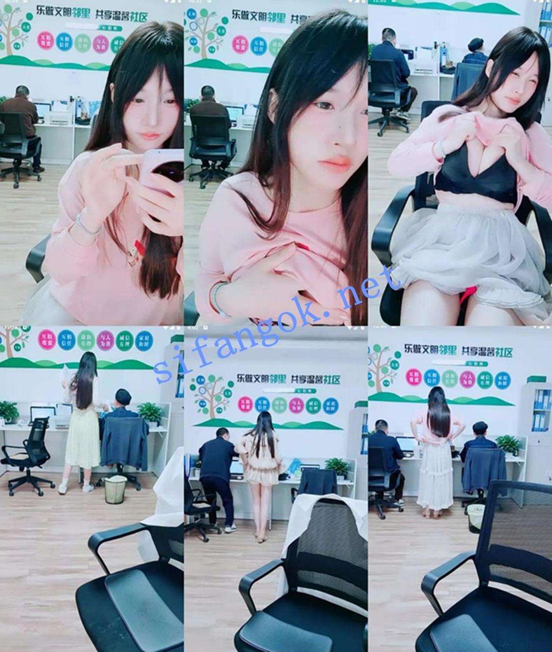 灬公司白领！【樊樊】上班背对同事~裸空跳蛋~厕所爆浆喷水 1