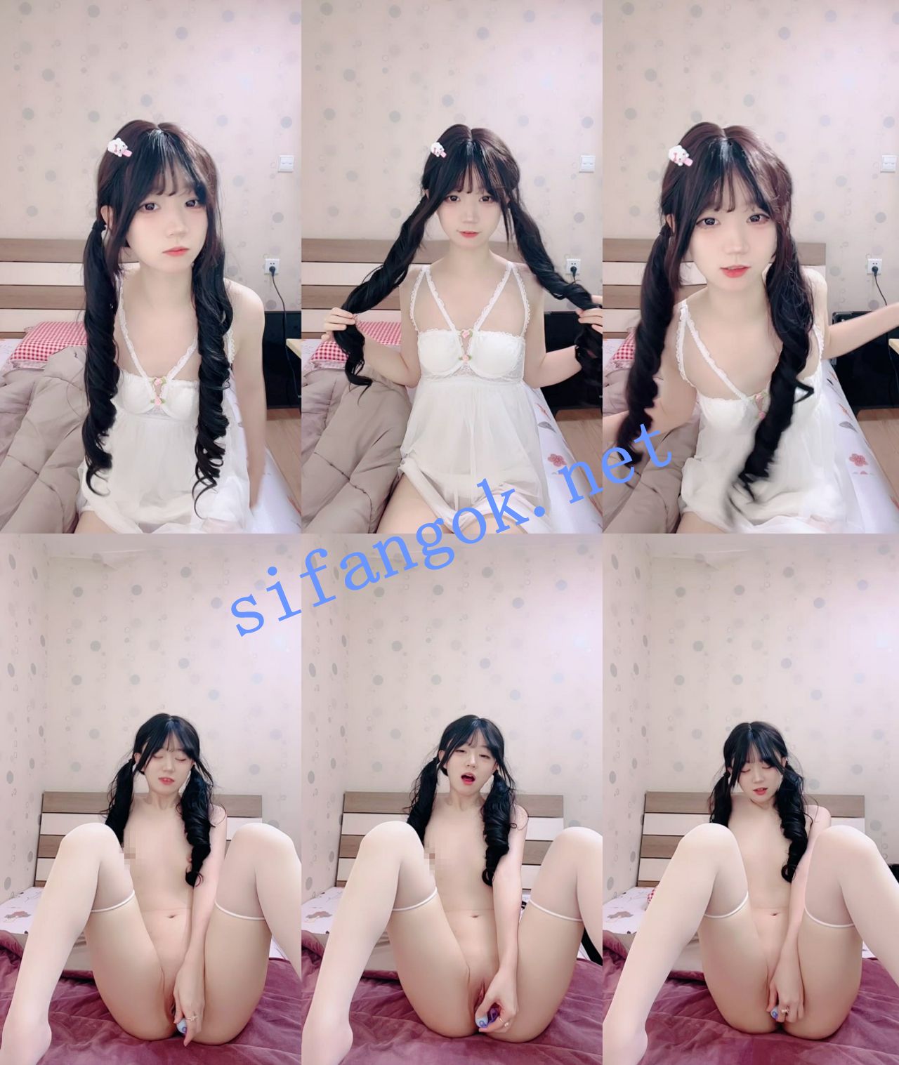 超甜萝莉学妹!~【邪恶双马尾】全裸揉逼扒穴道具自慰!~ 1 超甜萝莉学妹!~【邪恶双马尾】全裸揉逼扒穴道具自慰!~ 1