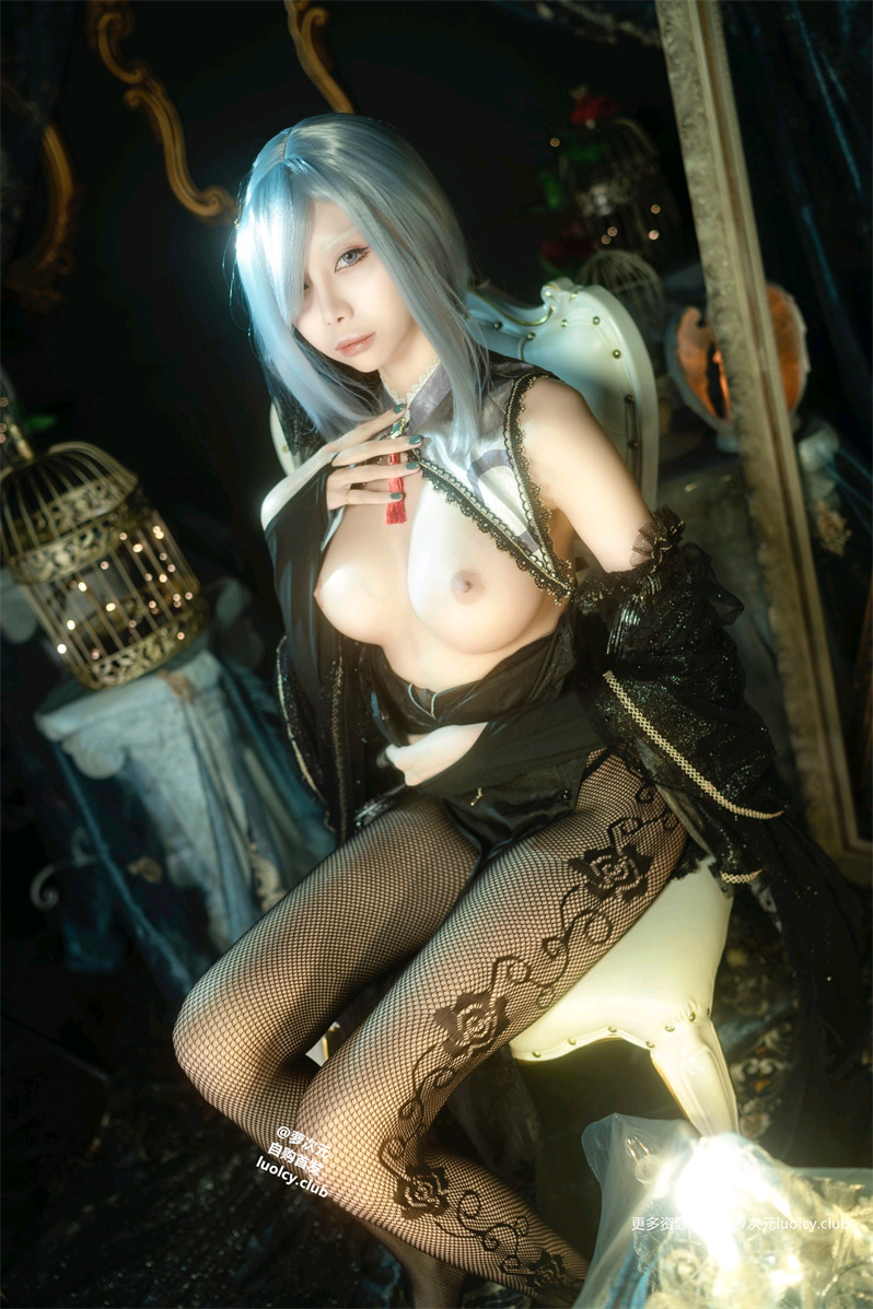 遥HARUKA – 新作 2套 Cos_【鶴影戀鎖+禁忌的貓耳】【nP1V-652MB】 3