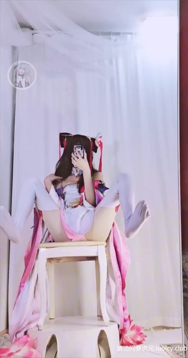 沐沐酱 – 新作 17分钟 新版 貂蝉原皮cos 【4V-1.11G】 6