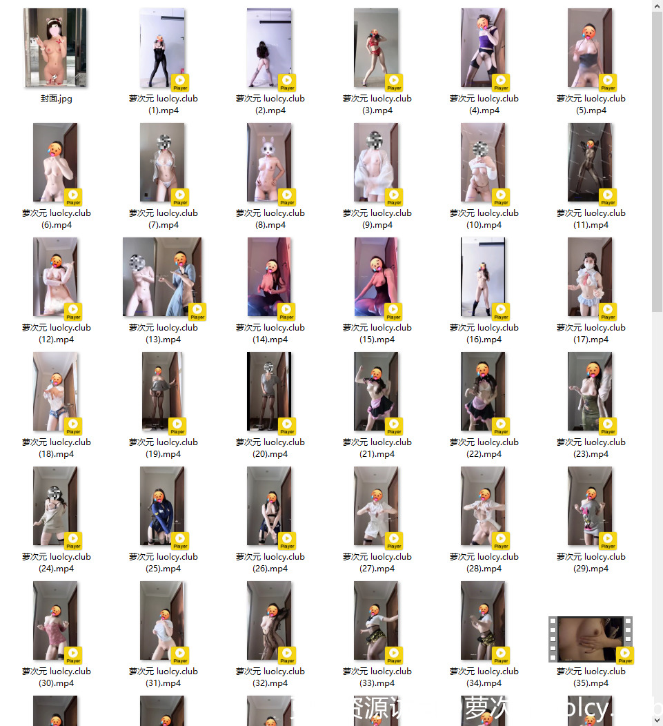 刚子@lgng2715871 – [福利订阅] 酥胸萝莉顶胯裸舞合集 [93V-12G] 14