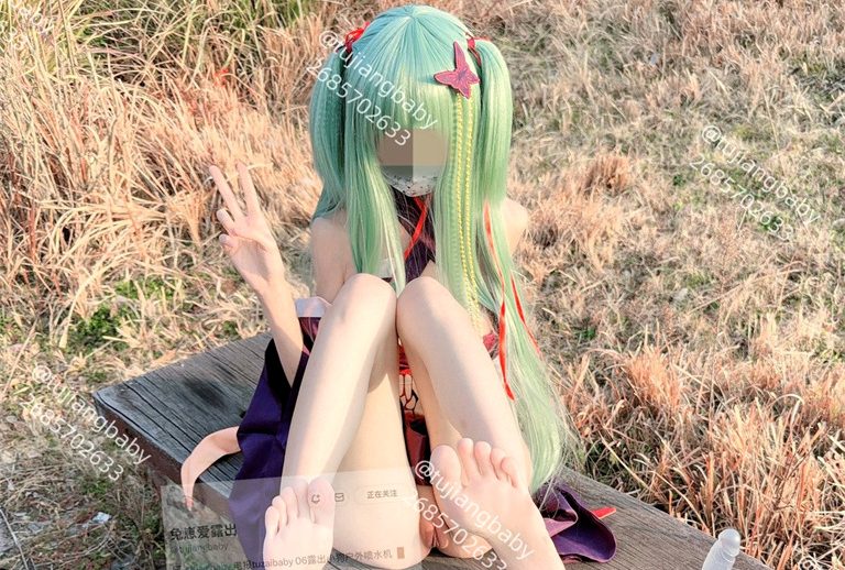 兔崽爱喷水 – 新作 【福利订阅】5分钟 车内绑带情趣内衣 【1V-385MB】 1