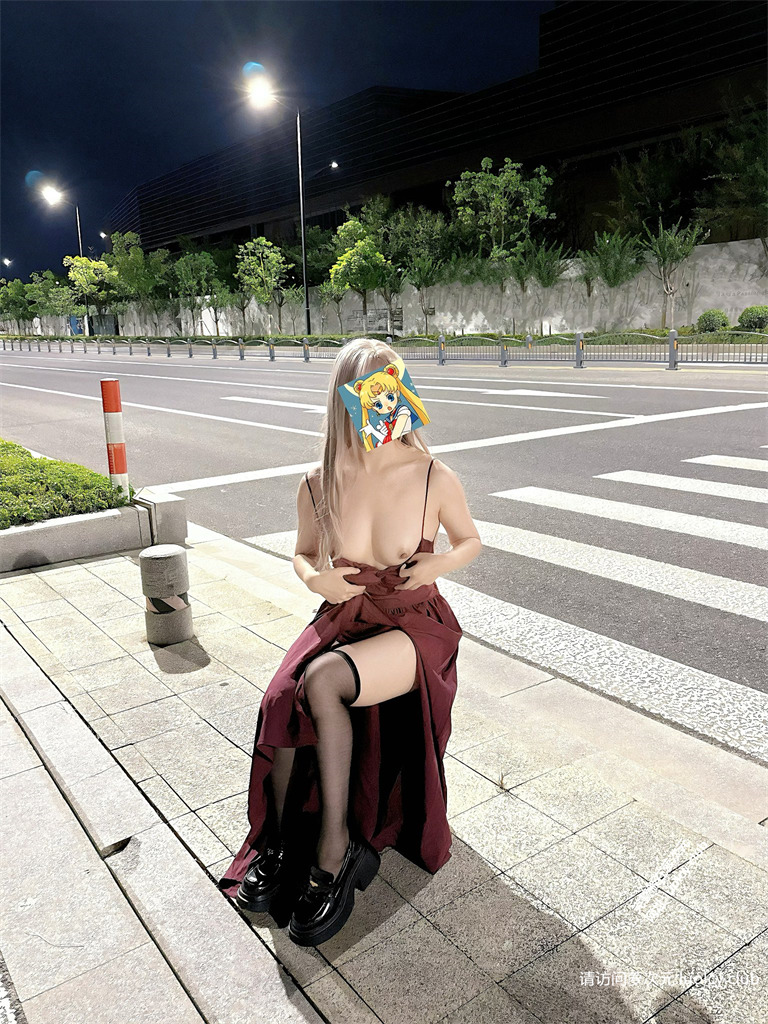 西萌工作室 – 【萝莉柚柚】40分钟 露脸定制 公寓露出商场 【16P4V-5.99G】 3