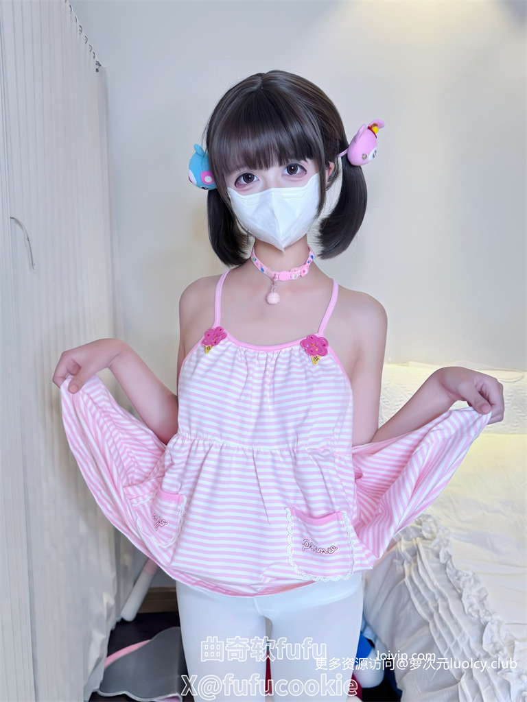 曲奇软fufu – 新作 白丝女儿服 【15P2V-142MB】 3